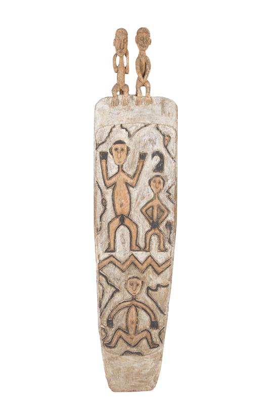 *A New Guinea Style Carved and