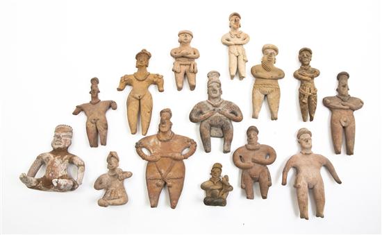  A Collection of Thirteen Pre Columbian 1549ac