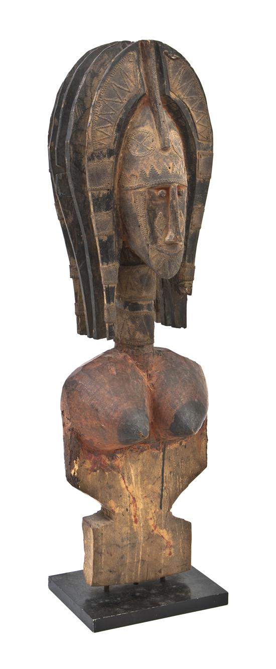 *A Bambara Style Carved Wood Figure