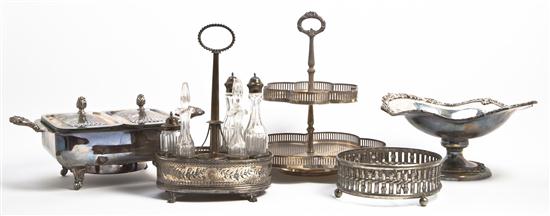 *A Collection of Silverplate Serving