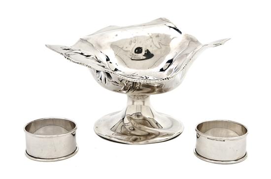 An American Sterling Silver Compote