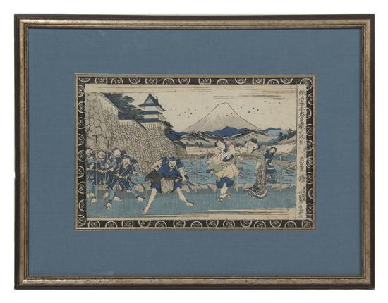  A Japanese Woodblock Print Eisen 154a08