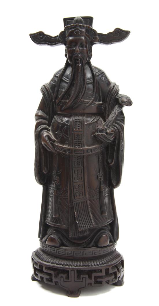  A Chinese Cast Metal Figure depicting 154a20
