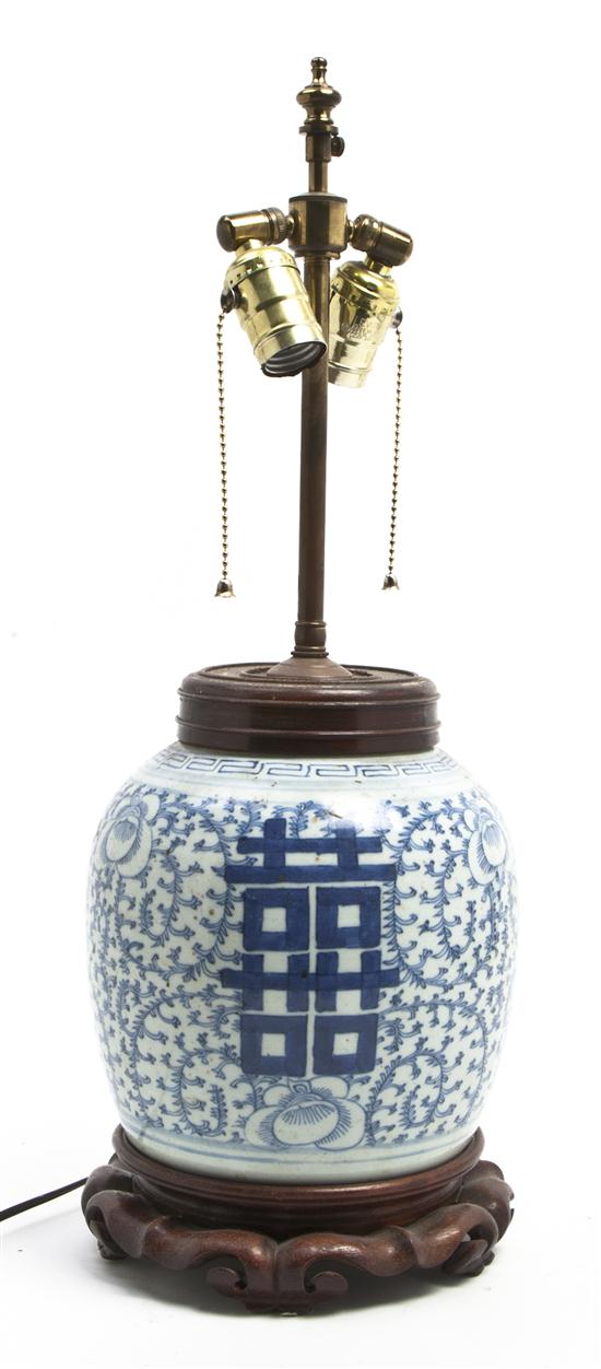 A Chinese Blue and White Porcelain