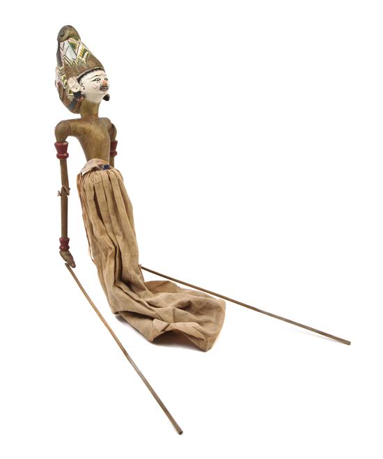 *An Indonesian Wood Puppet the figure
