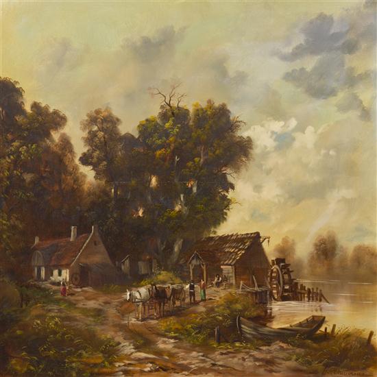 *H.P. Uhlmann (20th century) River