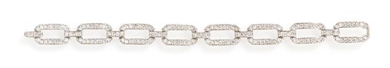 An 18 Karat White Gold and Diamond 154bd0