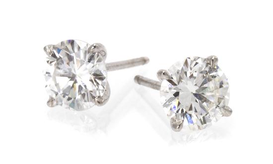 A Pair of Platinum and Diamond 154bf2