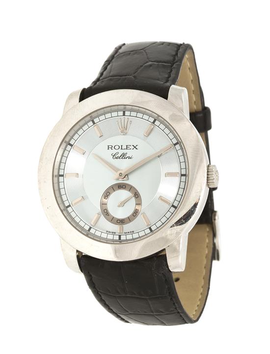 A Platinum Cellini Wristwatch Rolex 154c4e