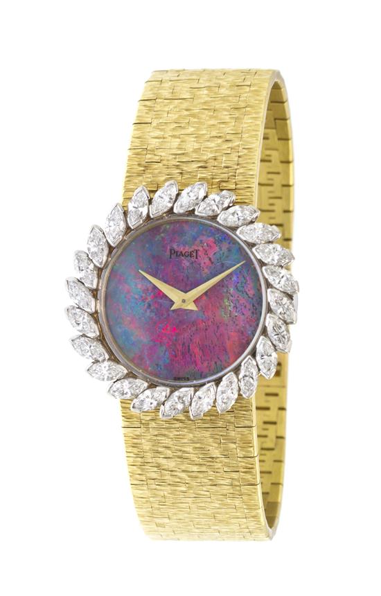 An 18 Karat Yellow Gold Wristwatch 154c64
