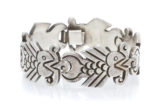  A Sterling Silver Link Bracelet 154d92