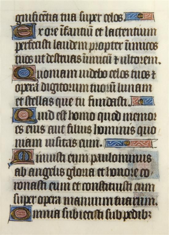  ILLUMINATED MANUSCRIPT LEAVES 154de7