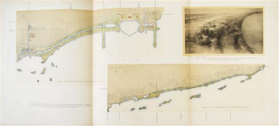 (CHICAGO) BURNHAM DANIEL Plan of Chicago.