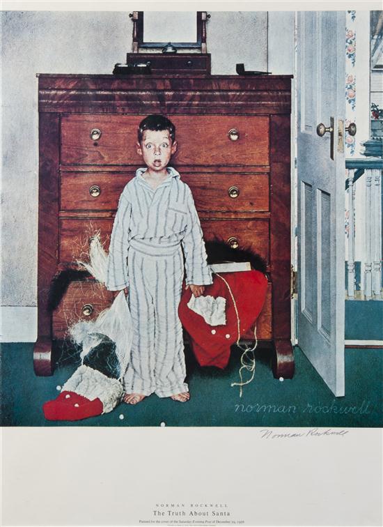 ROCKWELL NORMAN The Truth About Santa