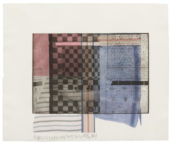 Robert Rauschenberg (American 1925-2008)