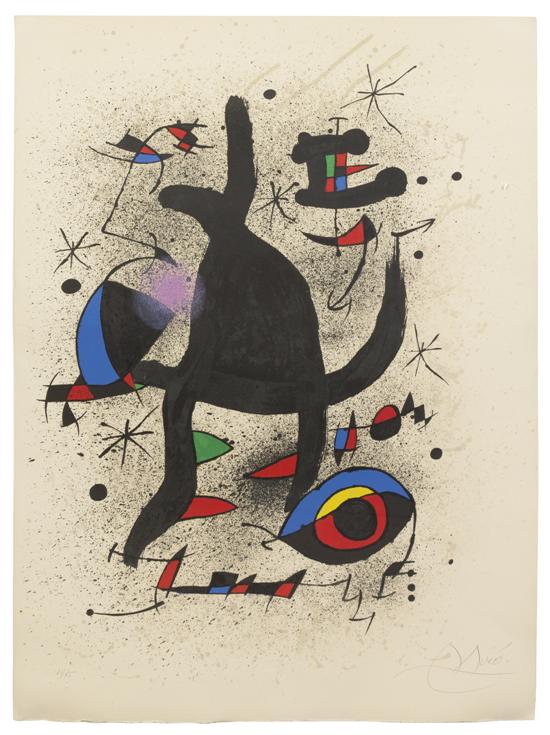 Joan Miro (Spanish 1893-1983) Jongleur