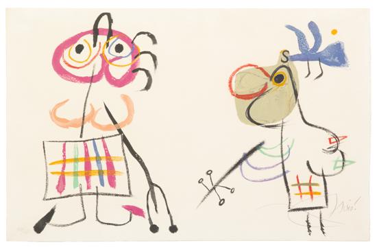 *Joan Miro (Spanish 1893-1983)