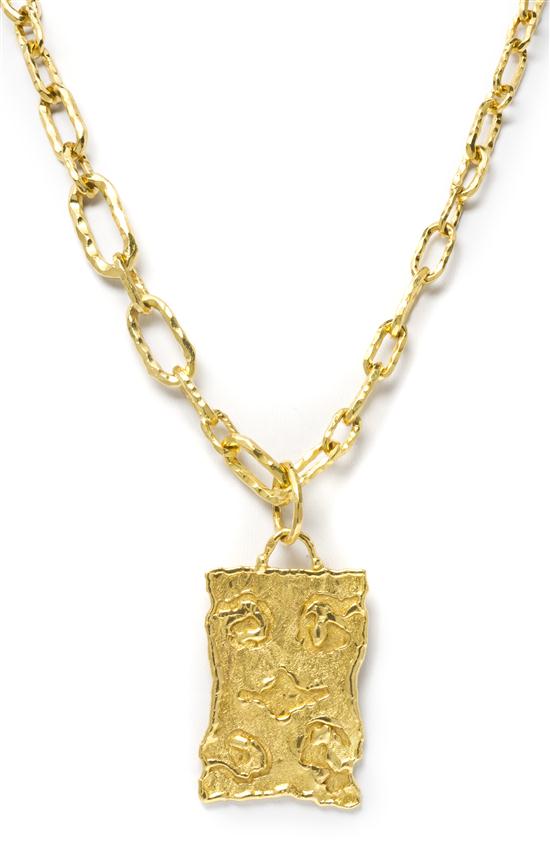 A 22 Karat Yellow Gold Necklace