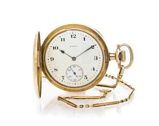 A Yellow Gold Filled Hunter Case 155141