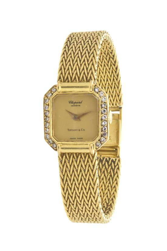 An 18 Karat Yellow Gold and Diamond 15514e