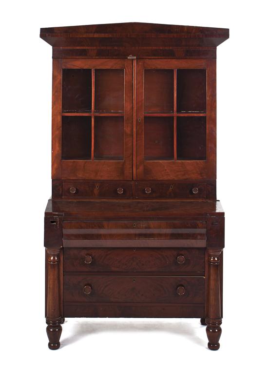 An American Empire Mahogany Secretary 155300