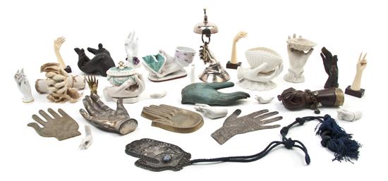 A Collection of Hand Form Vessels