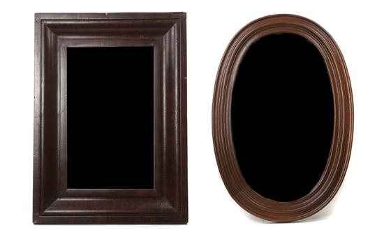  An Empire Mahogany Wall Mirror 1553f4