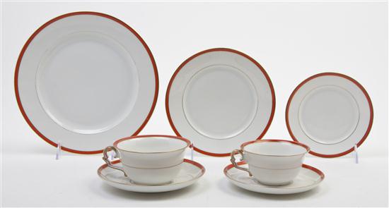 A K.P.M. Partial Dinner Service in the