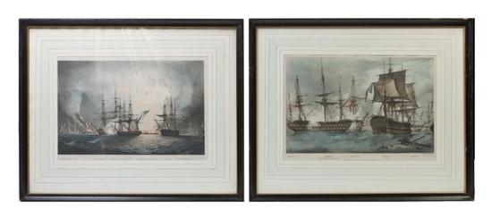 * A Set of Twelve Handcolored Lithographs
