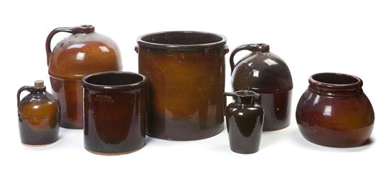  A Group of Seven American Stoneware 155453