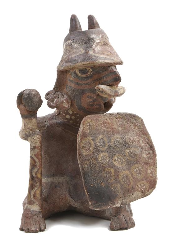 A Nayarit Terracotta Figure depicting