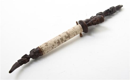  An African Ivory and Wood Staff 155486