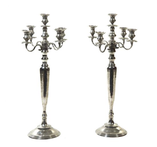 A Pair of Continental Silverplate 1554fe