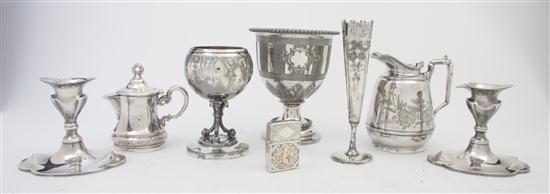 A Collection of American Silverplate