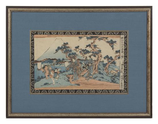  A Japanese Woodblock Print Eisen 155534