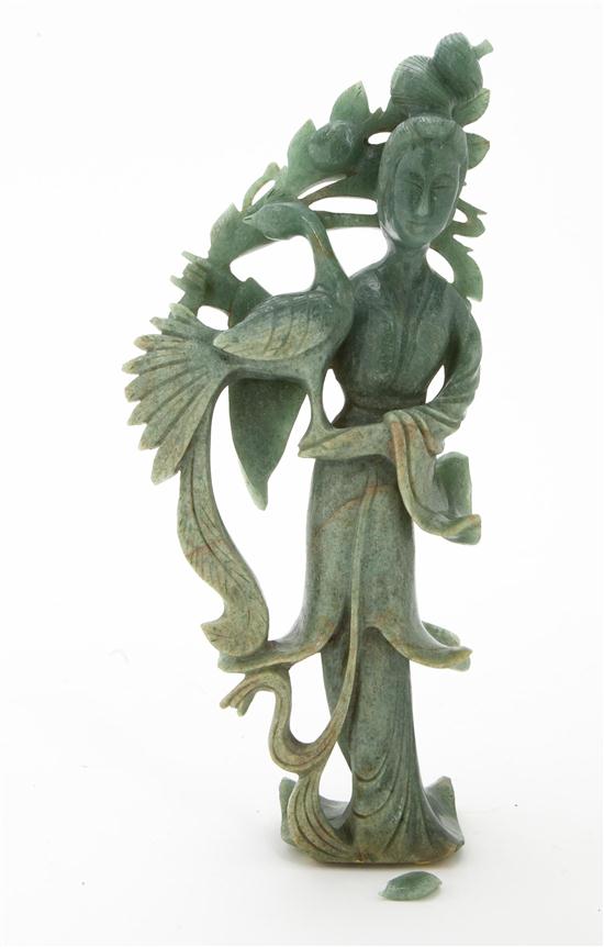 * A Chinese Hardstone Carving of