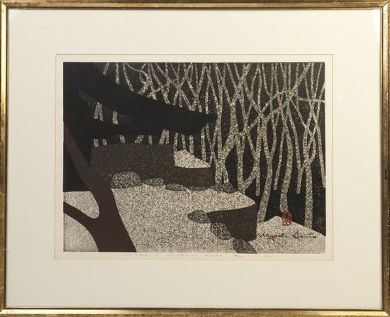 * A Japanese Woodblock Print Kiyoshi