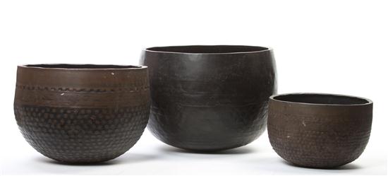  Three Buddhist Singing Bowls 1555f9