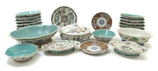 * A Collection of Chinese Enameled Porcelain