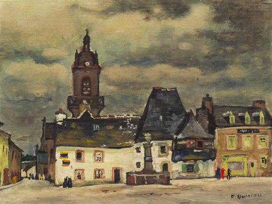 Pierre Quiniou 19th century Street 155630