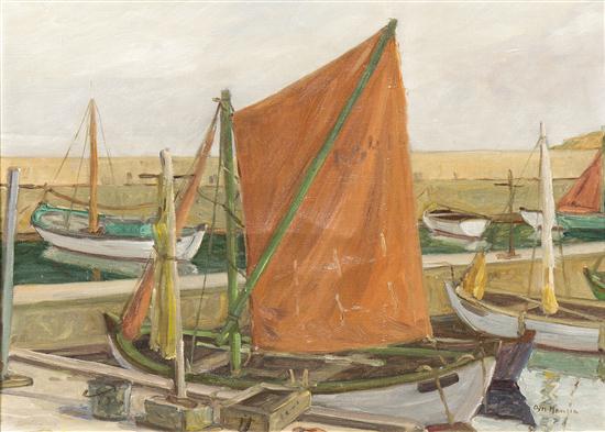 Artist Unknown (20th century) Boats