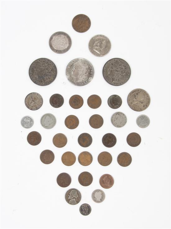 * A Group of U.S. Coins comprising