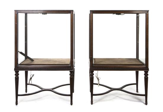 A Pair of Louis XVI Style Mahogany 15573b