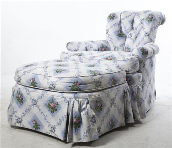 *A Contemporary Upholstered Armchair