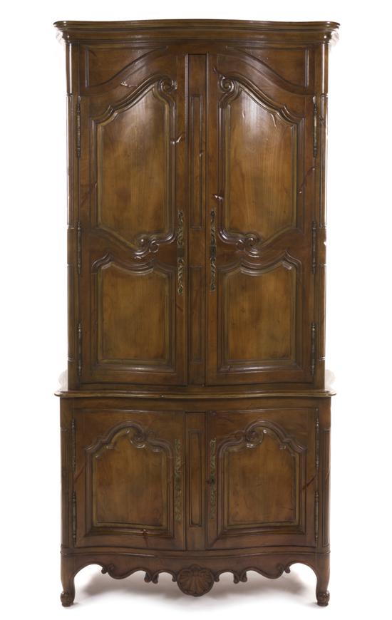A French Provincial Walnut Armoire 155757