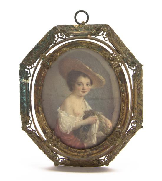  A Continental Portrait Miniature 15578e