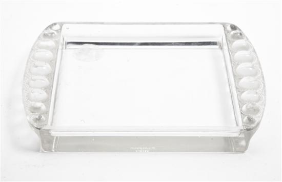 A Lalique Glass Dresser Tray Ermitage 1557a7