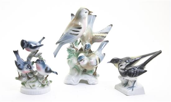 Three Gerold Porcelain Figural