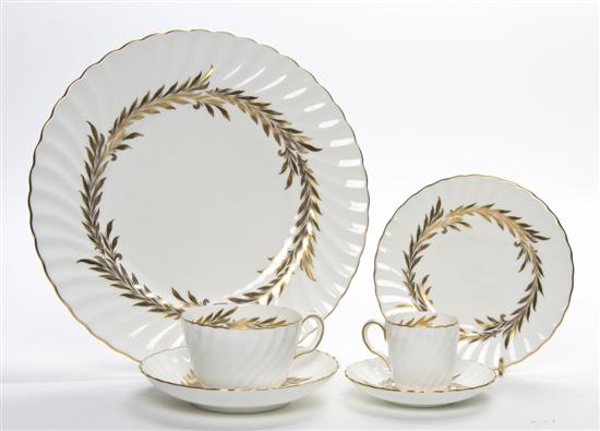 A Partial Minton Dinnerware Service