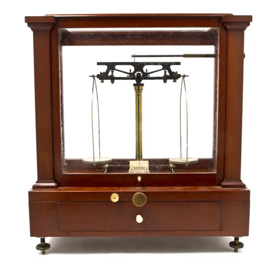  An American Cased Balance Scale 15582a